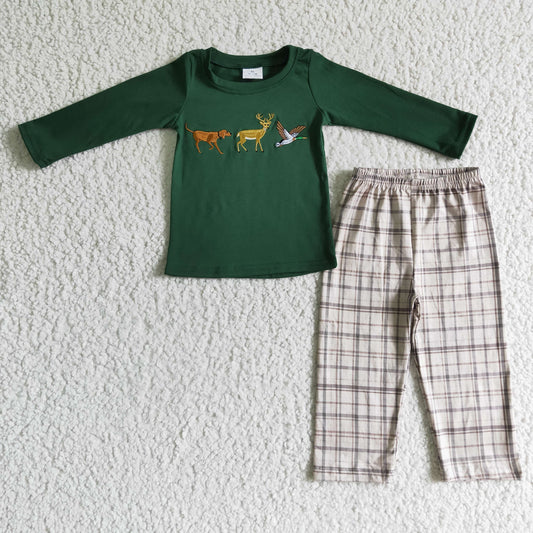 Boys long sleeve outfits   BLP0064