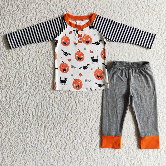 (Promotion)Boys Halloween pajamas       BLP0072