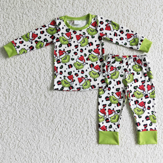 (Promotion)Boys Christmas pajamas      BLP0076