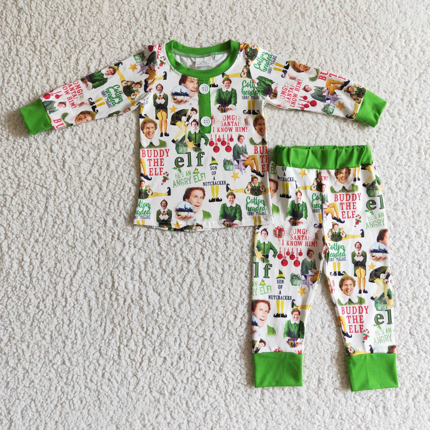 (Promotion)Boys Christmas pajama set      BLP0077