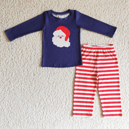 Boys Christmas Santa Claus outfit      BLP0091