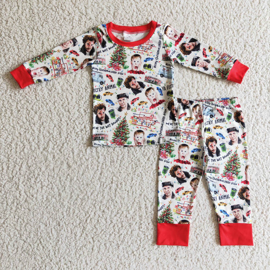 Boys Christmas pajamas      BLP0113