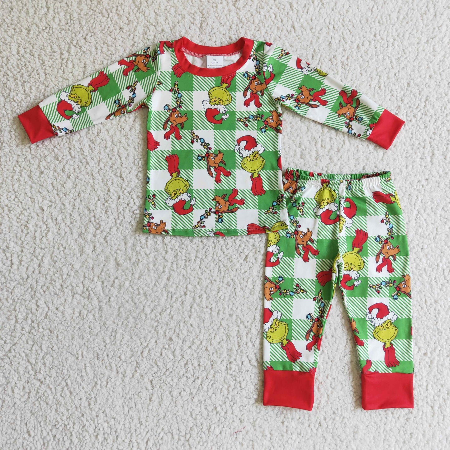 Boys Christmas pajamas      BLP0121