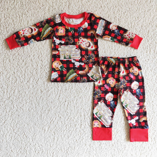 Boys Christmas pajama set   BLP0148