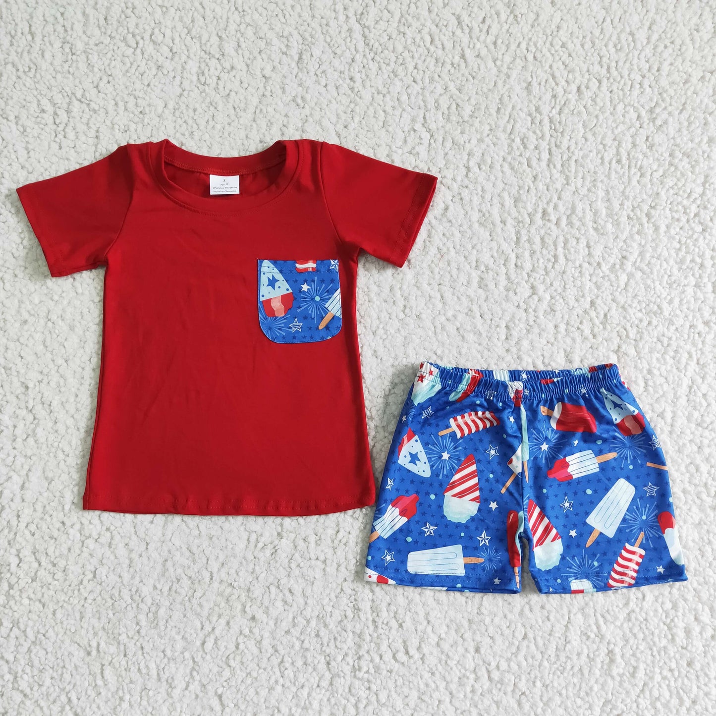 Boys 4th of July outfits BSSO0025