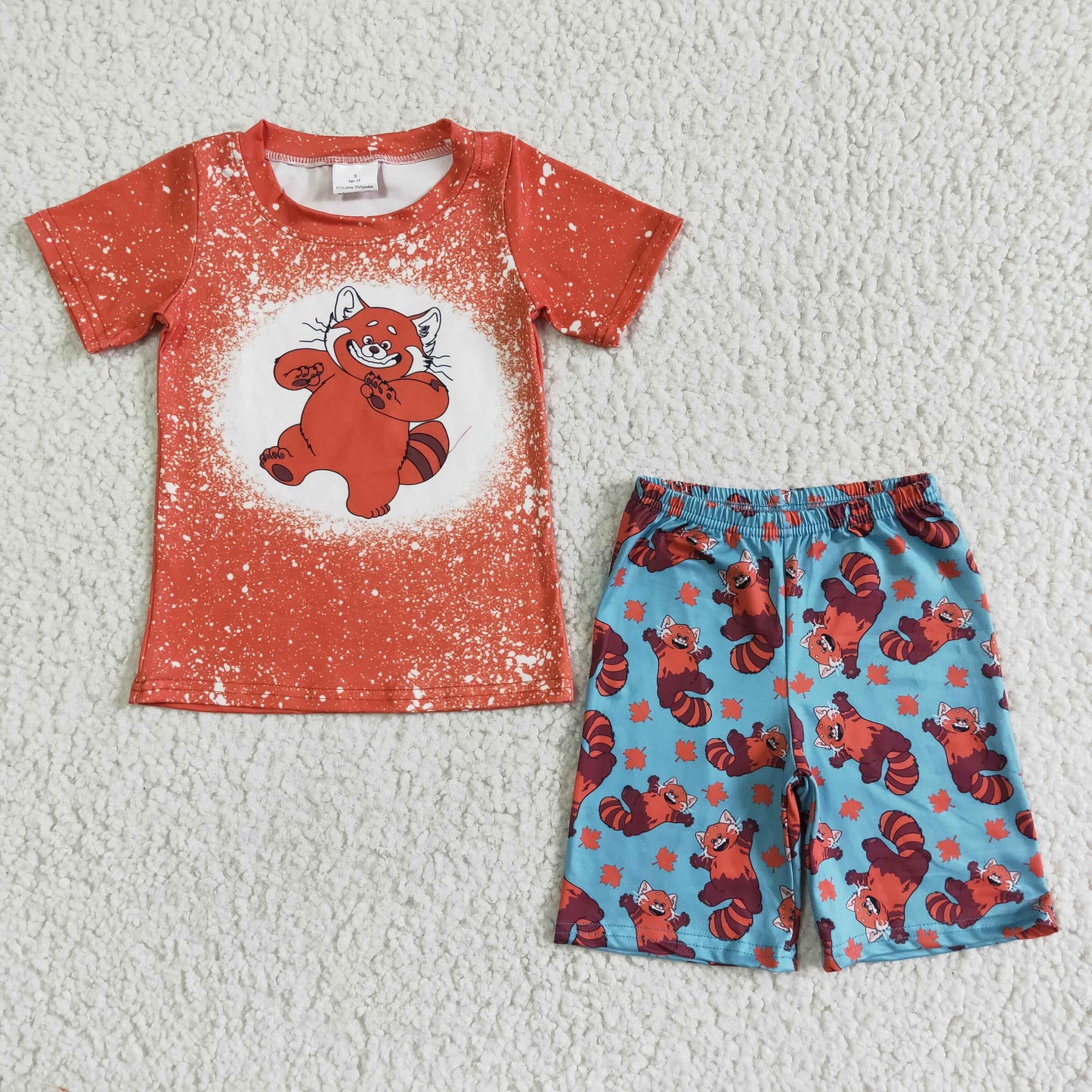 (Promotion)Boys short sleeve shorts summer outfits BSSO0045