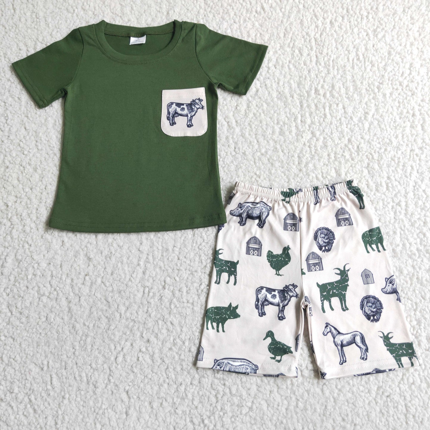 Baby Boy shorts summer outfits   BSSO0046