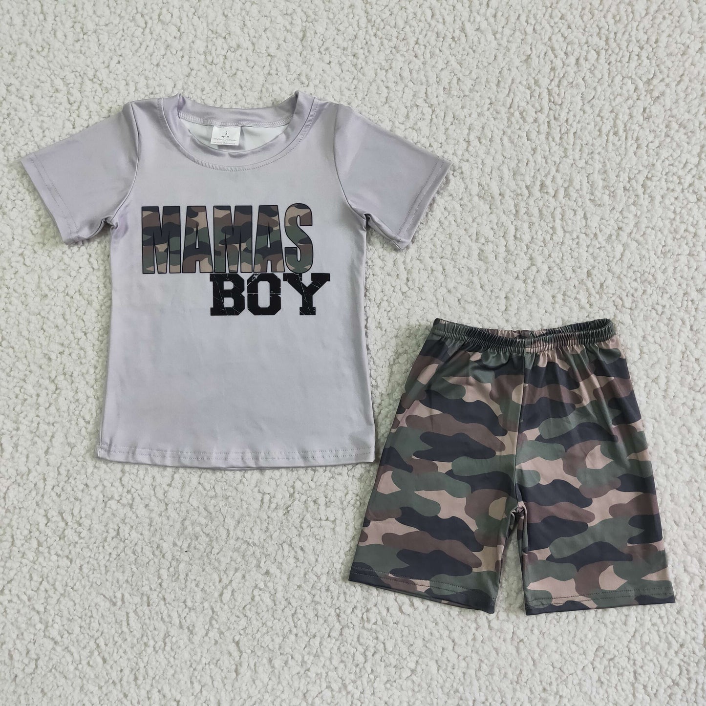 (Promotion)MAMA'S BOY camo shorts outfits BSSO0049