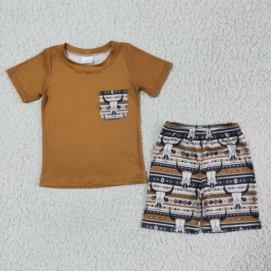 Boys short sleeved summer outfits   BSSO0073