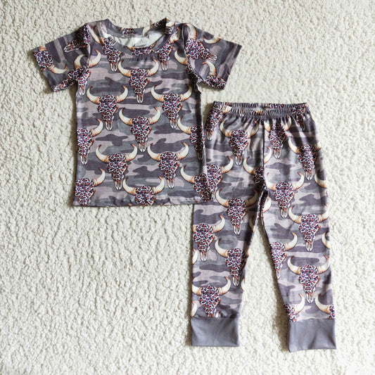 Boys short sleeved pajama set    BSSO0086