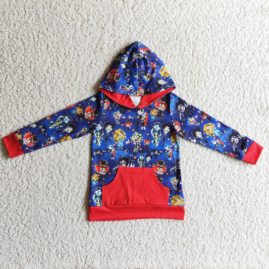 Boys long sleeve Halloween hooded Top      BT0031