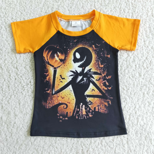 Boys short sleeve Halloween shirts       BT0042