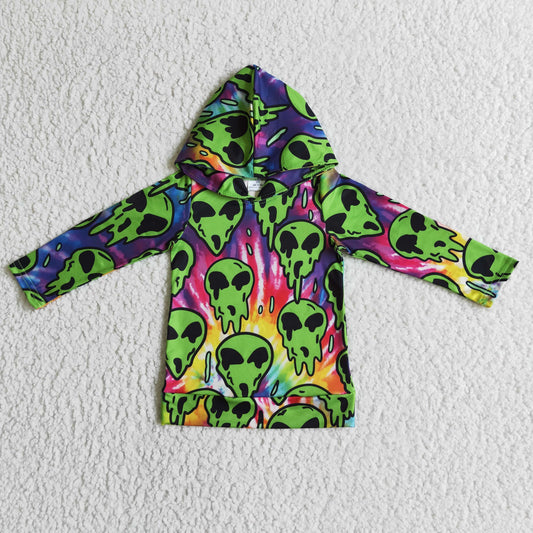 Boys long sleeve Halloween hooded Top      BT0049