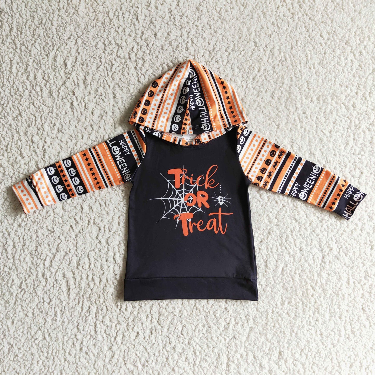 Boys long sleeve Halloween hooded Top     BT0067