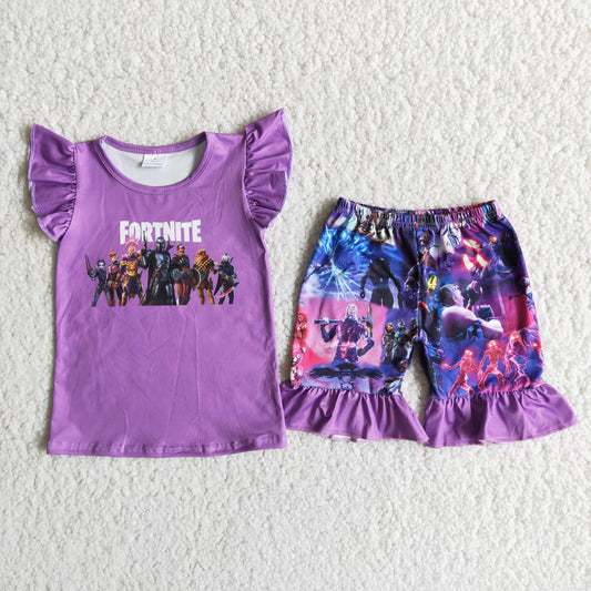 (Promotion)Girls summer outfits  D11-28