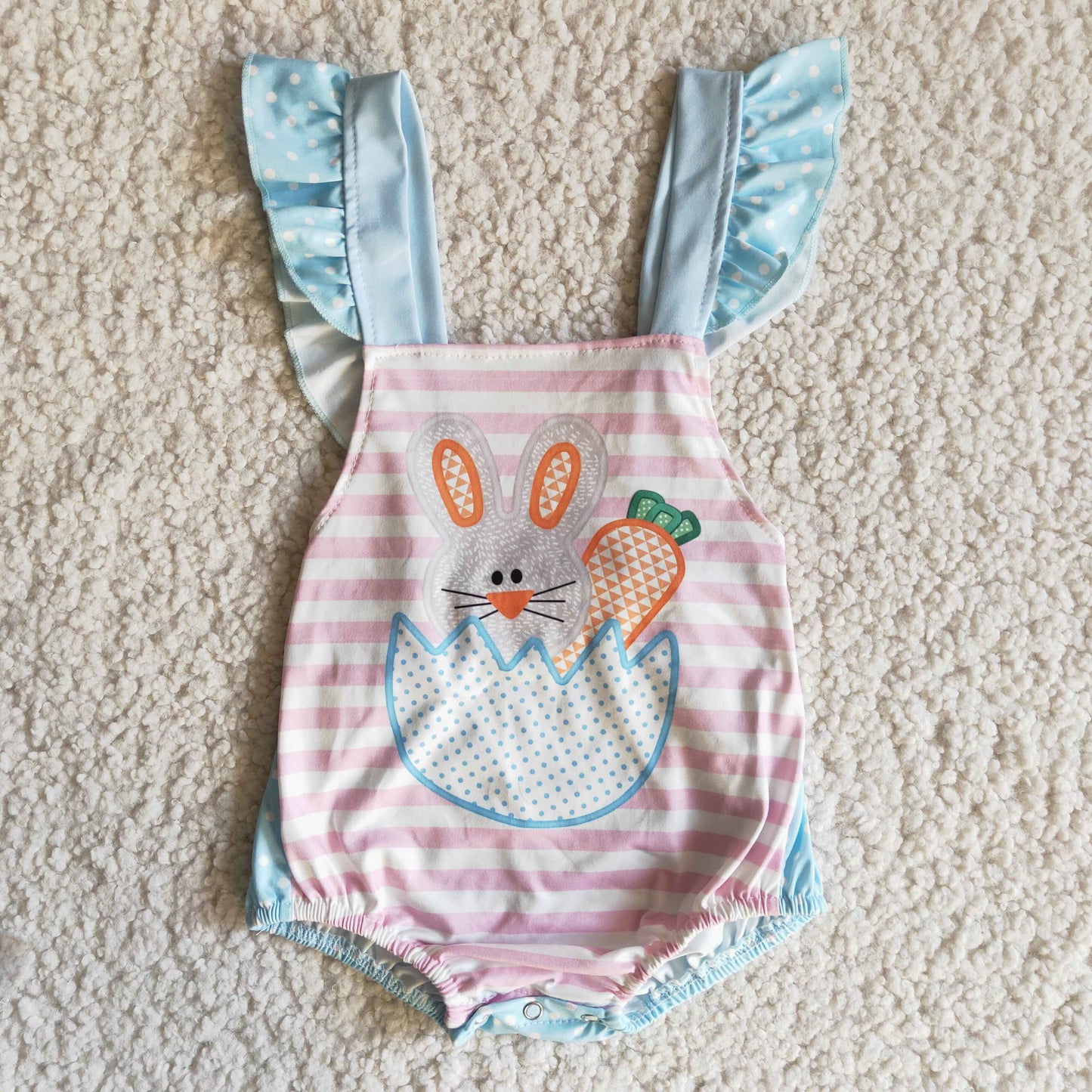 (Promotion)Baby girls bunny romper   E11-3