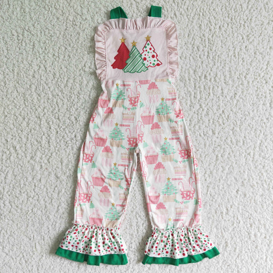 Girls Christmas romper   E4-26