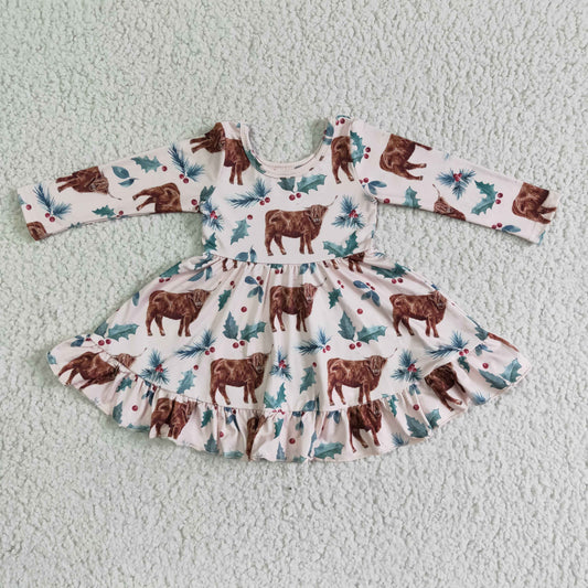 (Promotion)Girls Christmas dress    GLD0005
