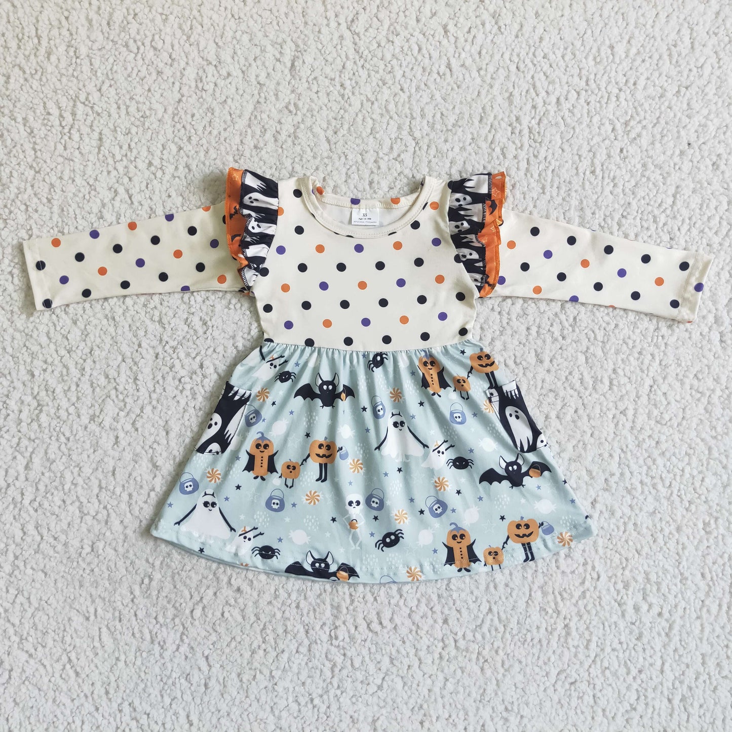 (Promotion)Girls Hallowmas dress    GLD0022