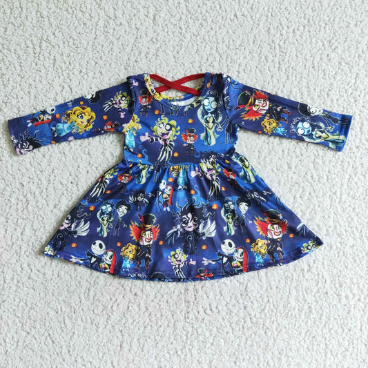 Girls Hallowmas dress        GLD0034