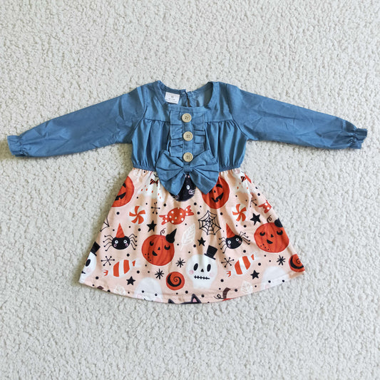 Girls Hallowmas dress        GLD0039