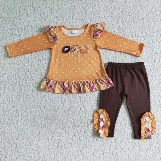 Girls Thanksgiving outfits GLP0035