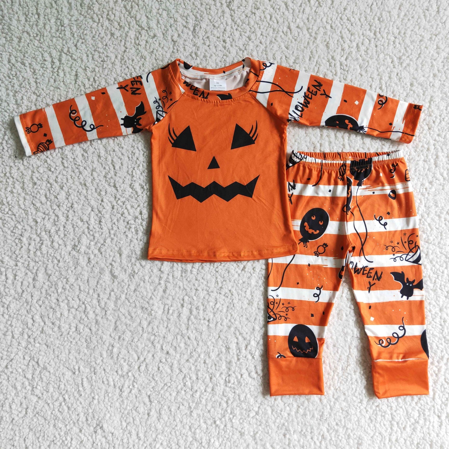 Girls Hallowmas pajamas set     GLP0076