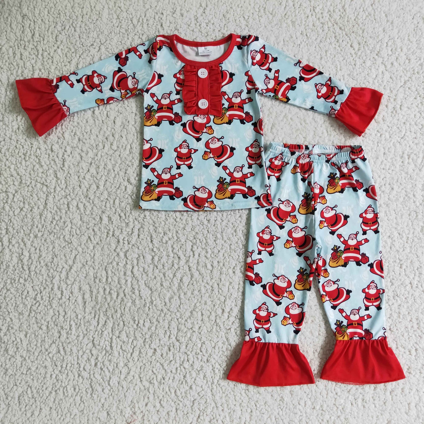 Girl's Christmas pajamas set GLP0082