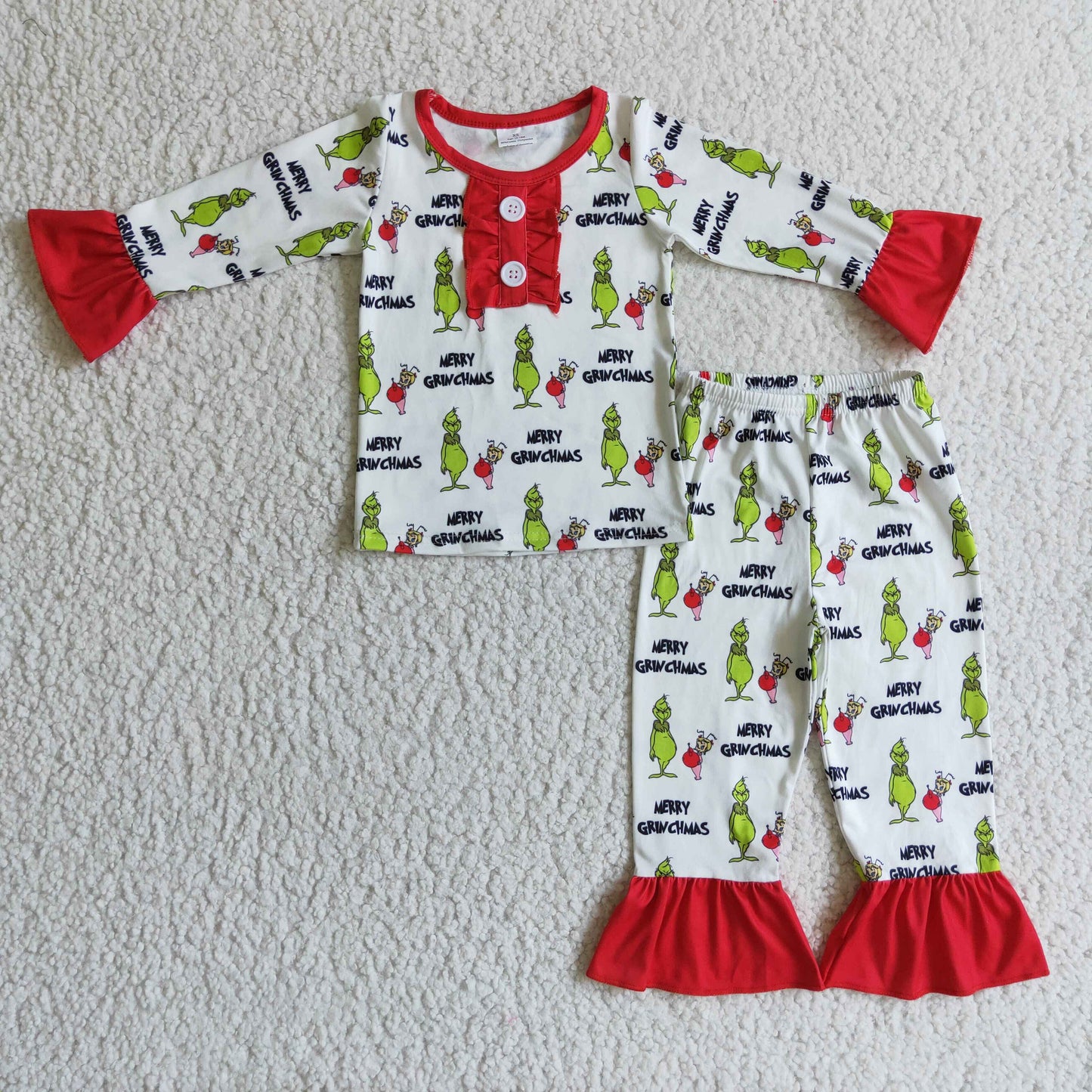 (Promotion)Girls Christmas pajamas      GLP0133