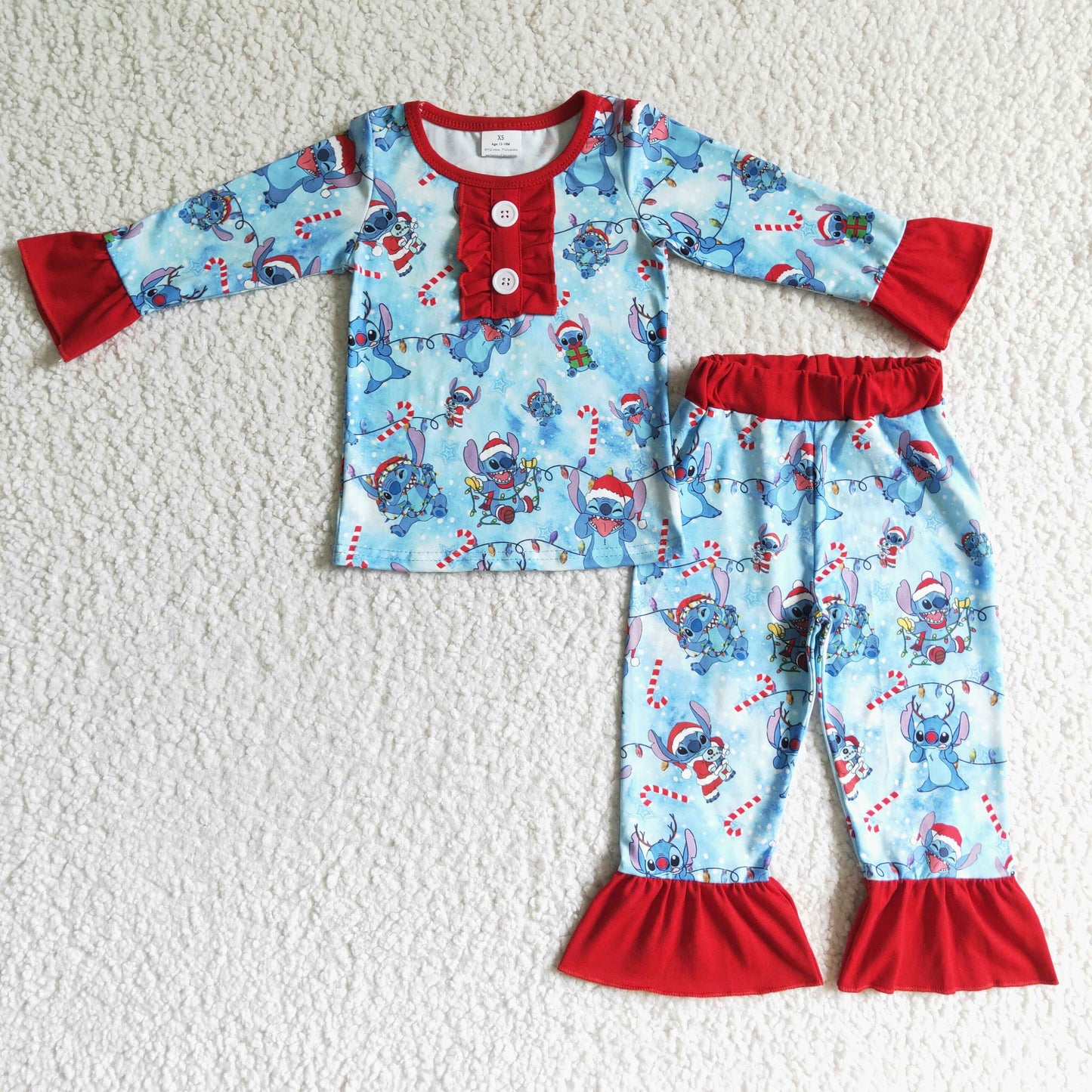 Girl's Christmas pajamas     GLP0157