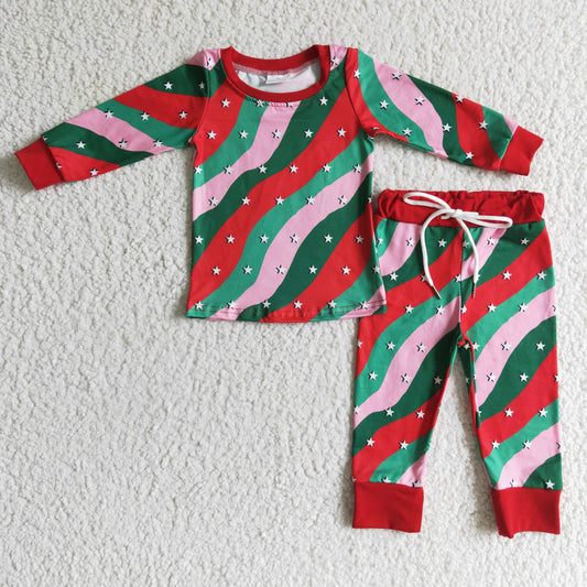 (Promotion)Girl's Christmas pajamas     GLP0186