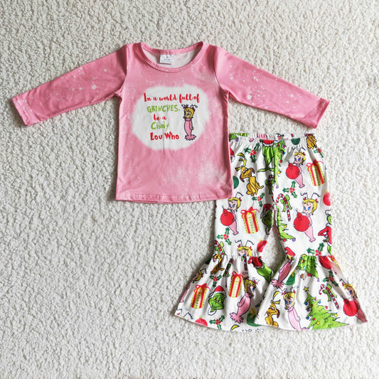 Girls Christmas outfits    GLP0208