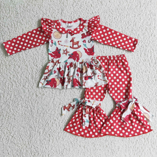 Girls Christmas outfit  GLP0269