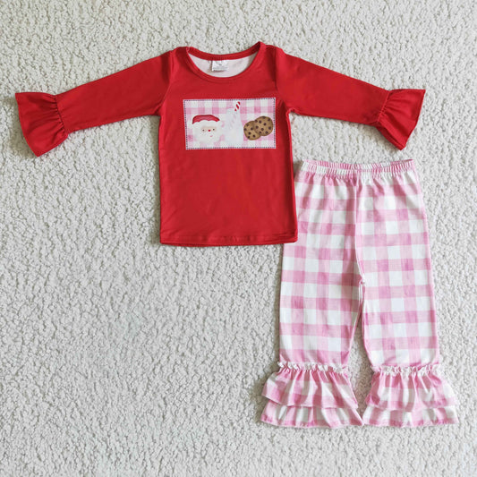 (Promotion)Girls Christmas outfit     GLP0285