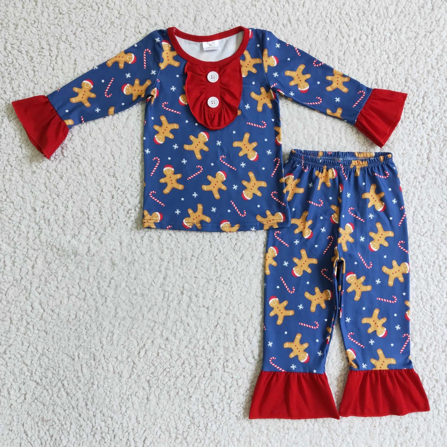 Girls Chritmas pajama set   GLP0331