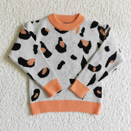 Baby girls leopard sweater        GT0041