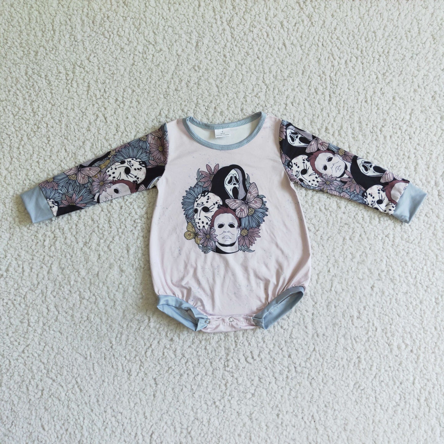 Baby Girls long sleeve Halloween romper      LR0082