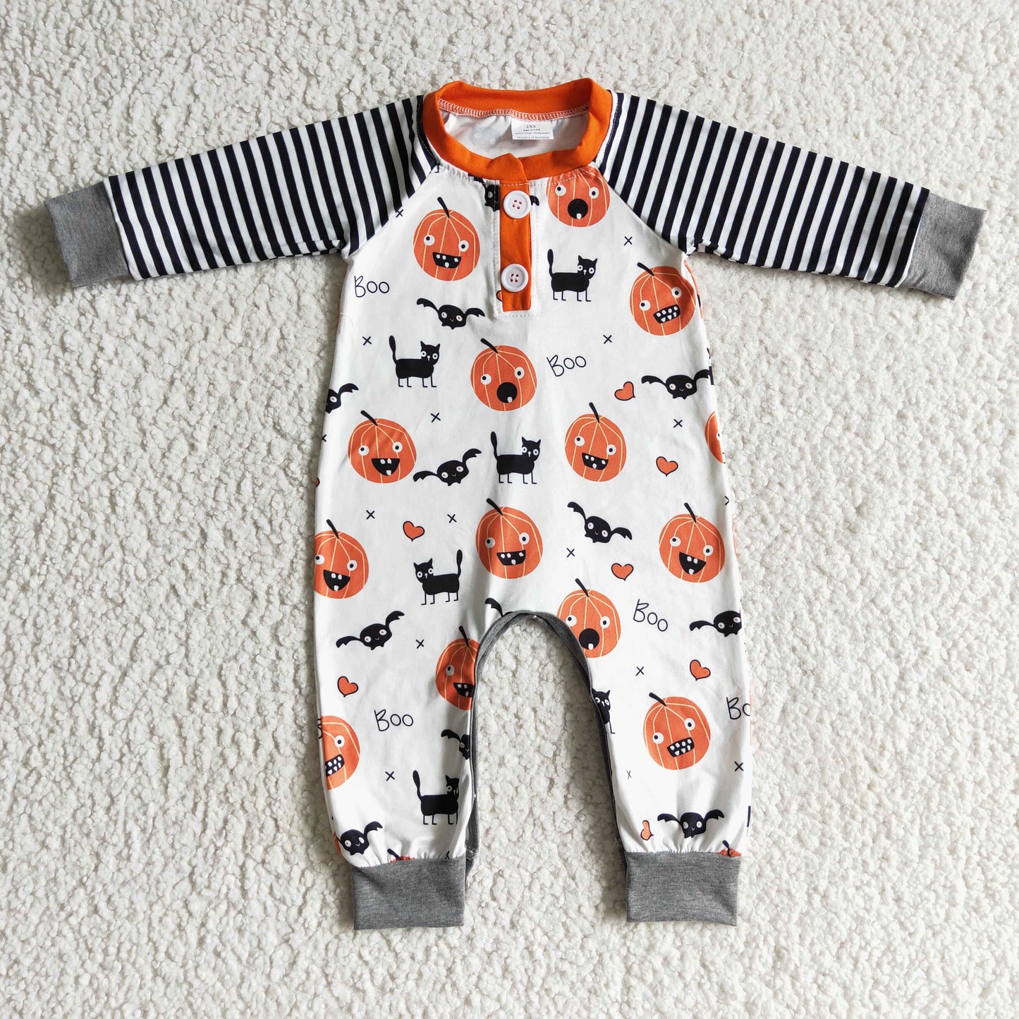 Boys Halloween romper      LR0140