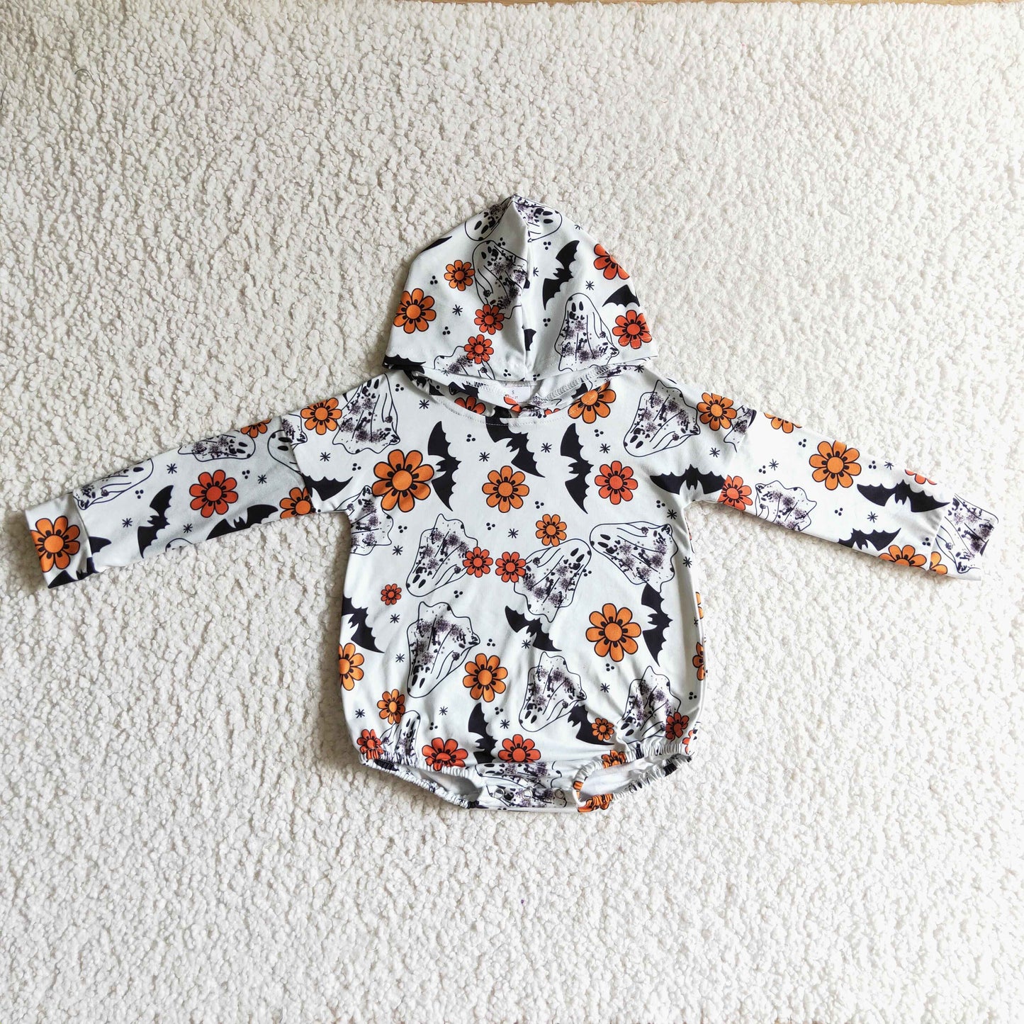 Girls Halloween hooded romper     LR0160