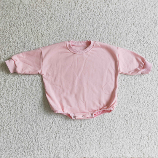 Baby cotton fall PINK romper   LR0163