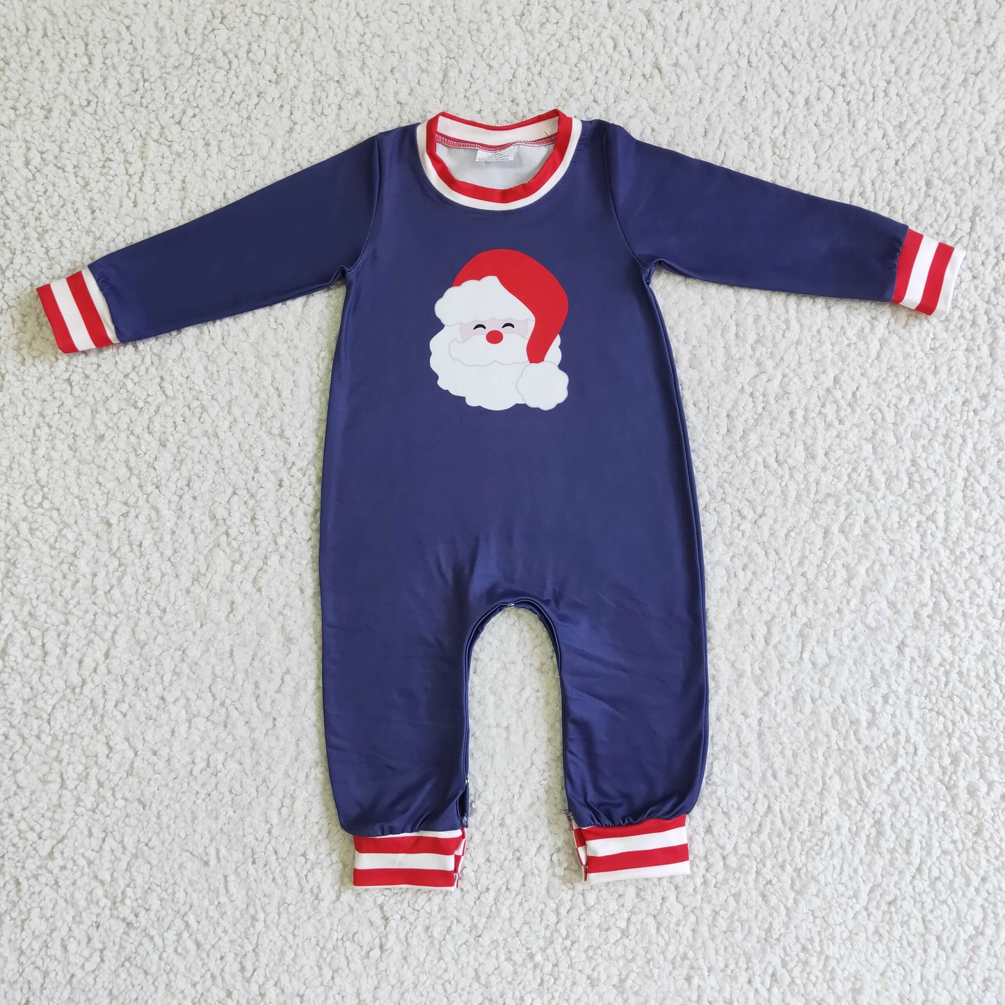 Boys Christmas Santa Claus romper  LR0174