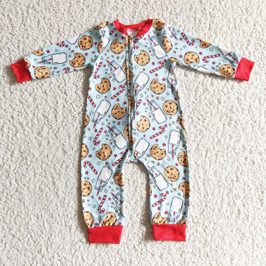 Boys Christmas romper     LR0186