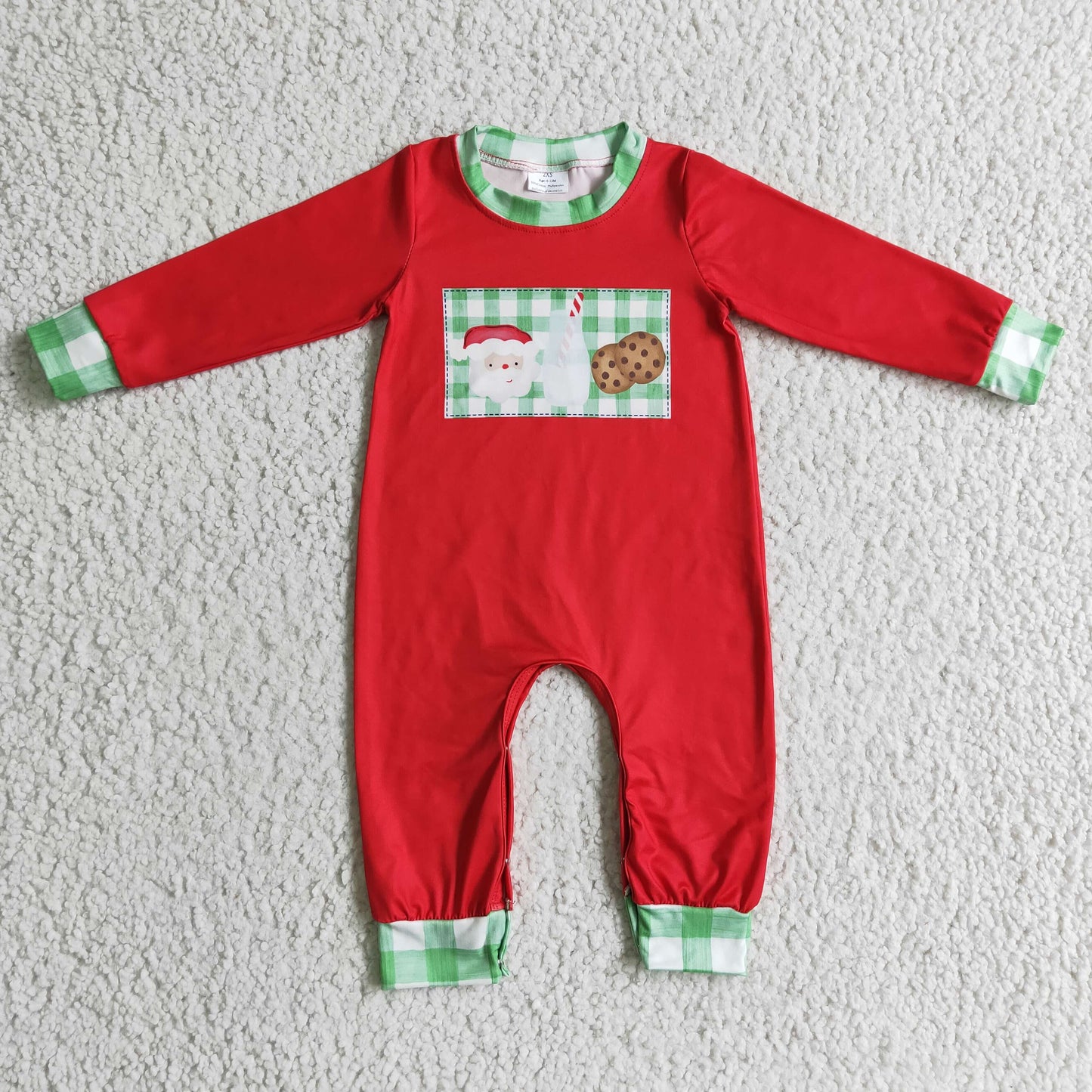 Boys Christmas romper     LR0189