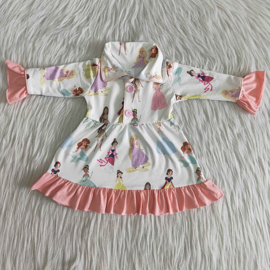 Baby girls gown knee length dress        6 A24-29