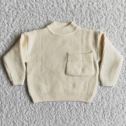 (Promotion) Baby girls pockets sweater  6 B13-39