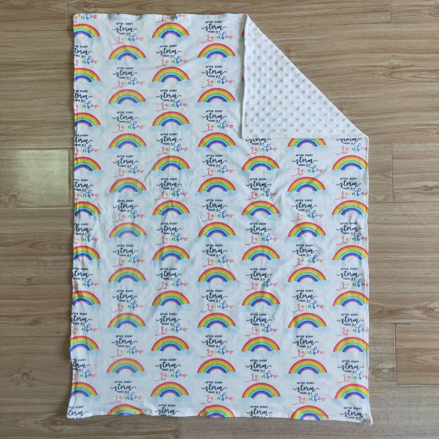 Rainbow blanket