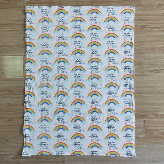 Rainbow blanket