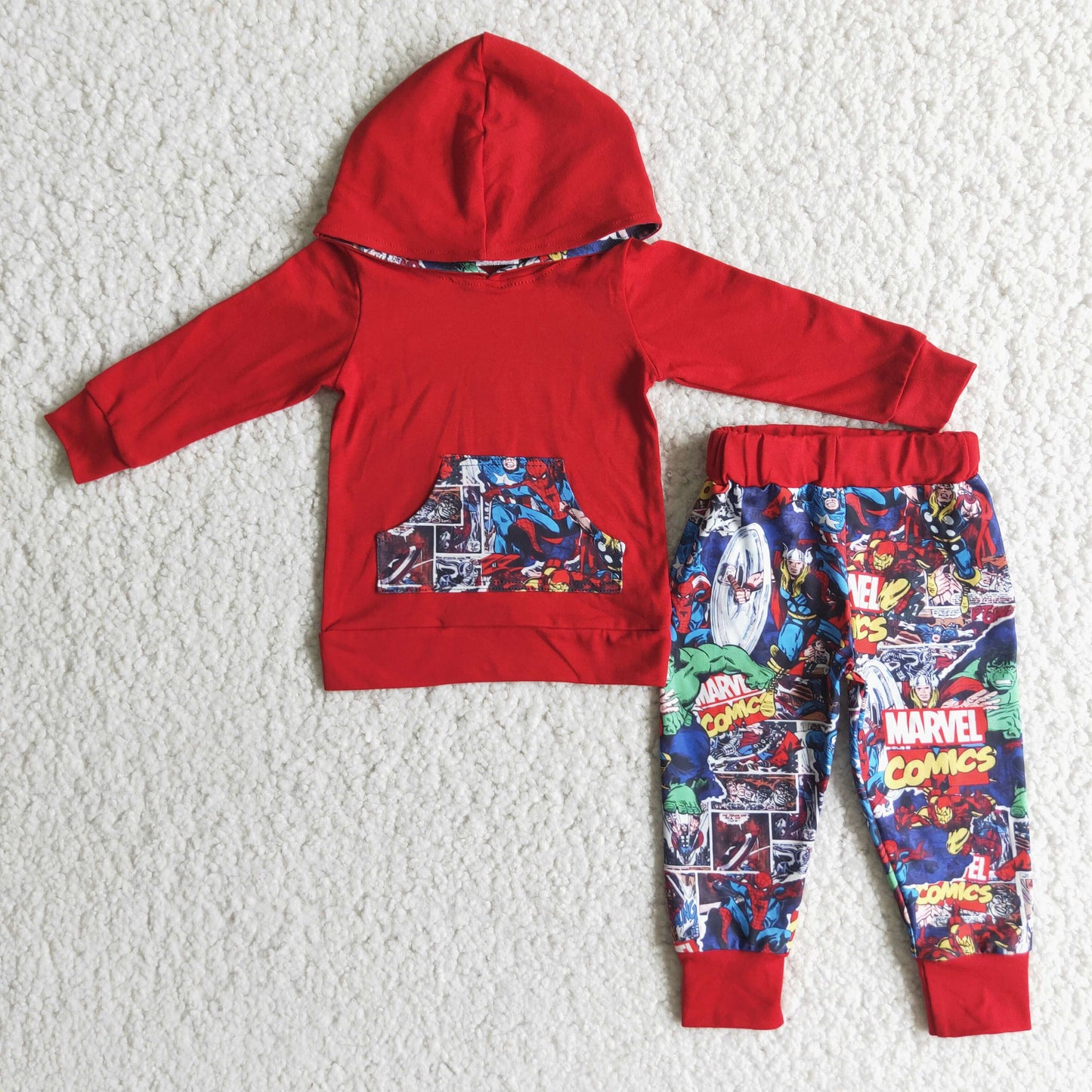 Boy's hooded outfits       6 B6-25