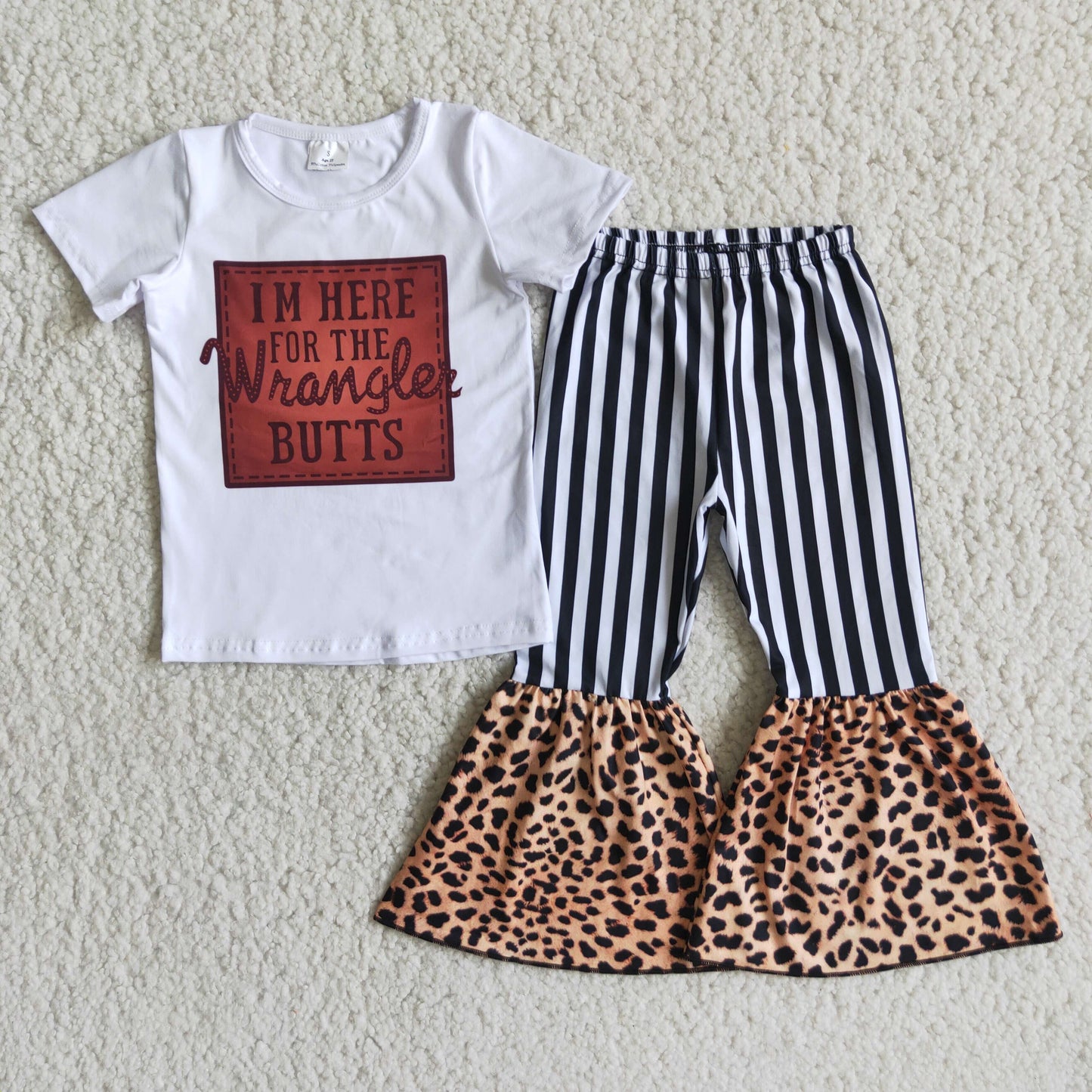 (Promotion) C5-10 Short sleeve bell bottom pants outfits