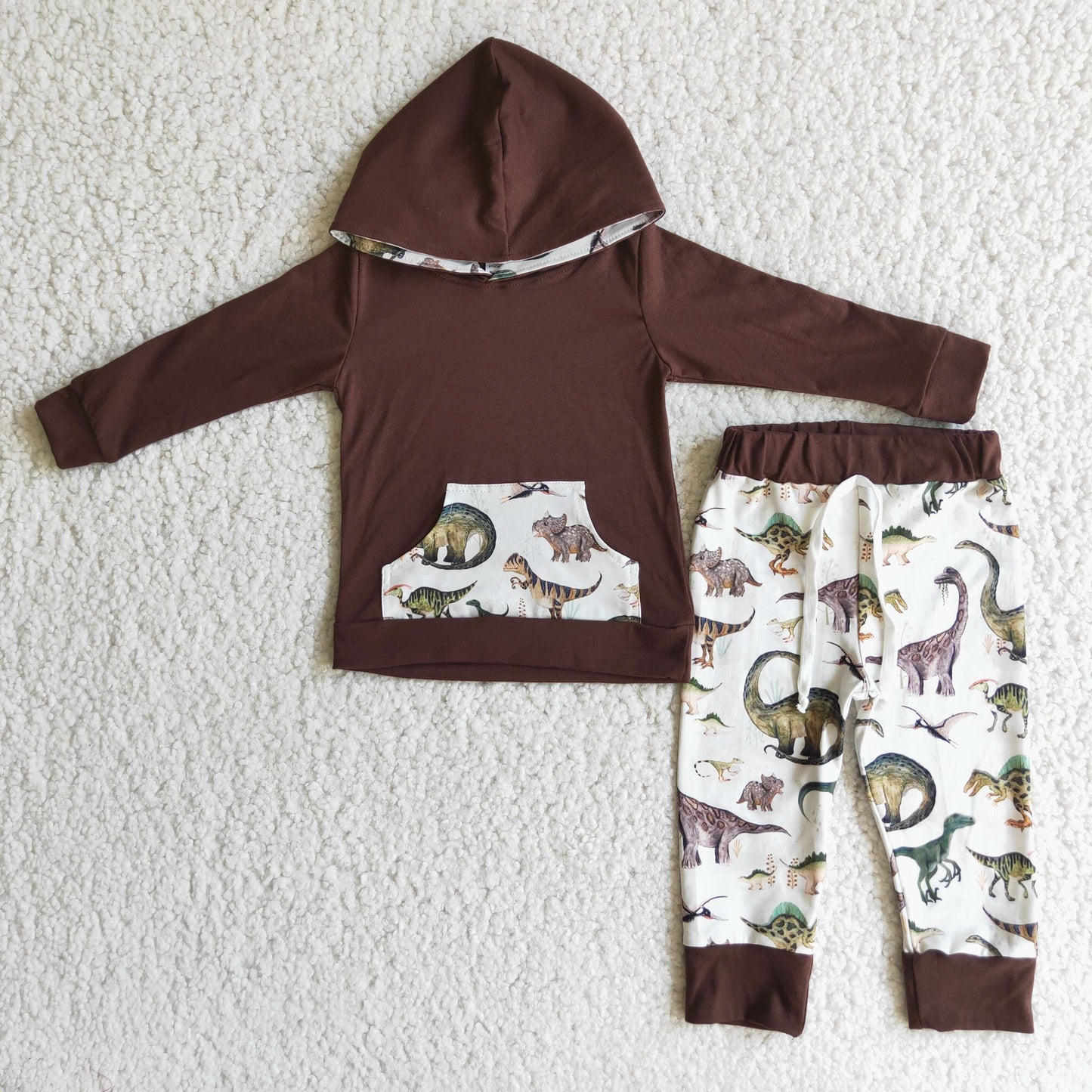 Boy's hooded outfits